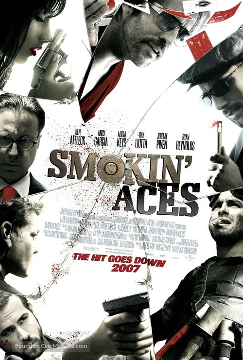 Pixel Demon Smokin' Aces Movie Poster A2 Size