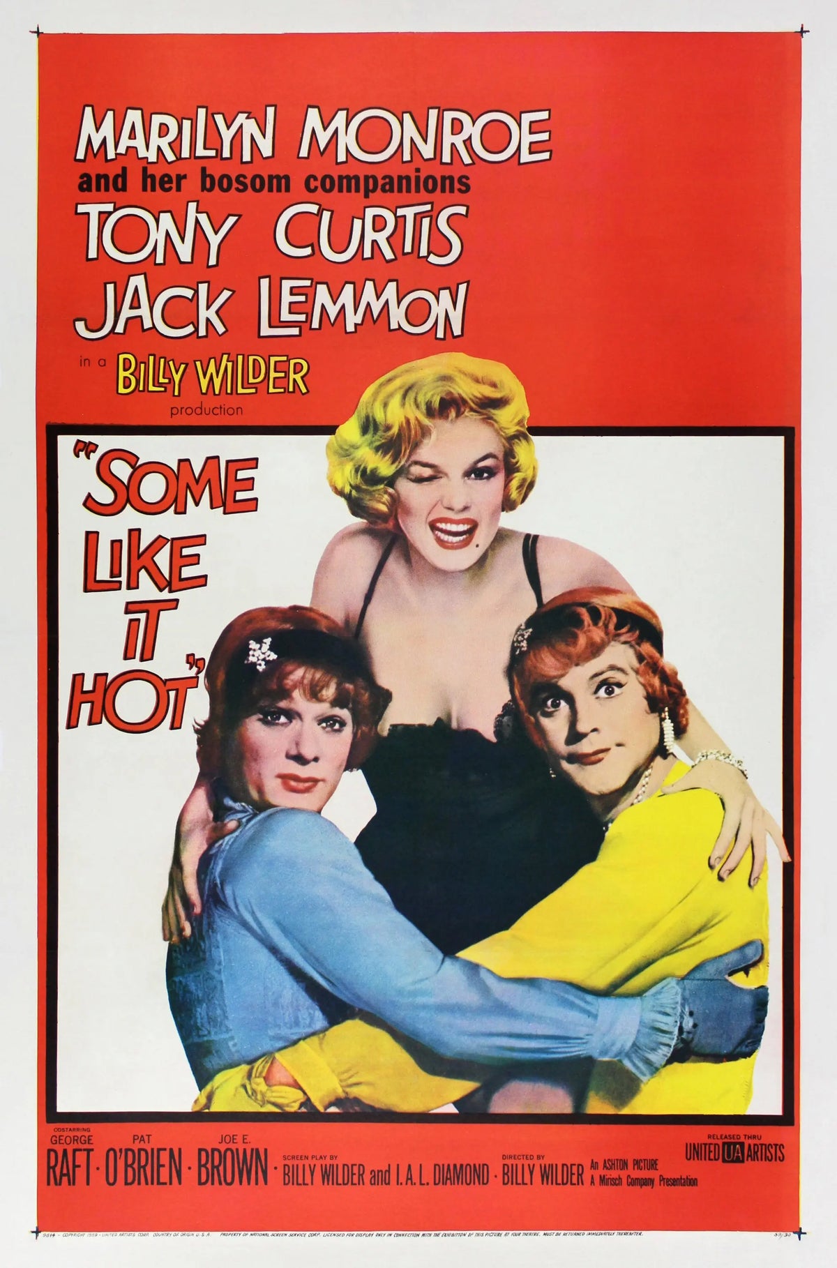 Some Like It Hot A2 Size Movie Poster-Pixel Demon