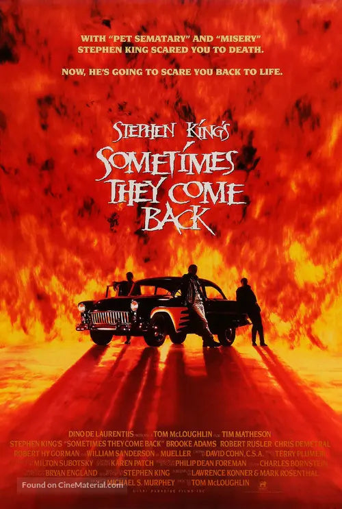Pixel Demon Sometimes They Come Back Movie Poster A2 Size