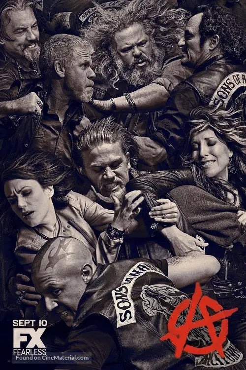 Sons Of Anarchy TV Series Poster A2 Size Version 9