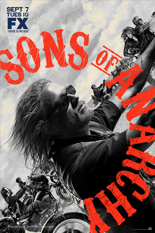 Sons Of Anarchy TV Series Poster A2 Size Version 4
