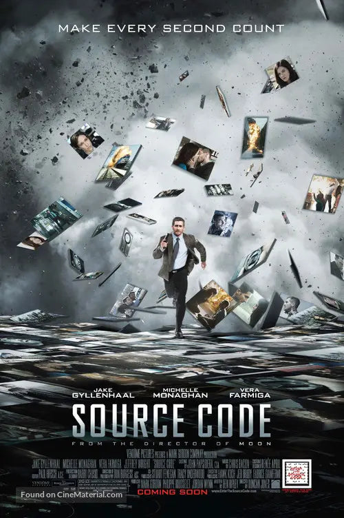 Source Code A2 Movie Poster-Pixel Demon