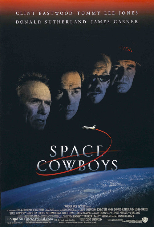 Pixel Demon Space Cowboys Movie Poster A2 Size