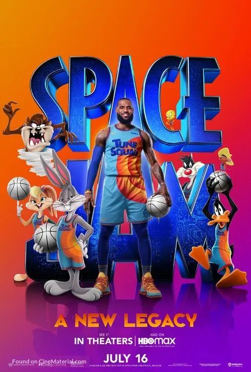 Space Jam: A New Legacy A2 Movie Poster-Pixel Demon