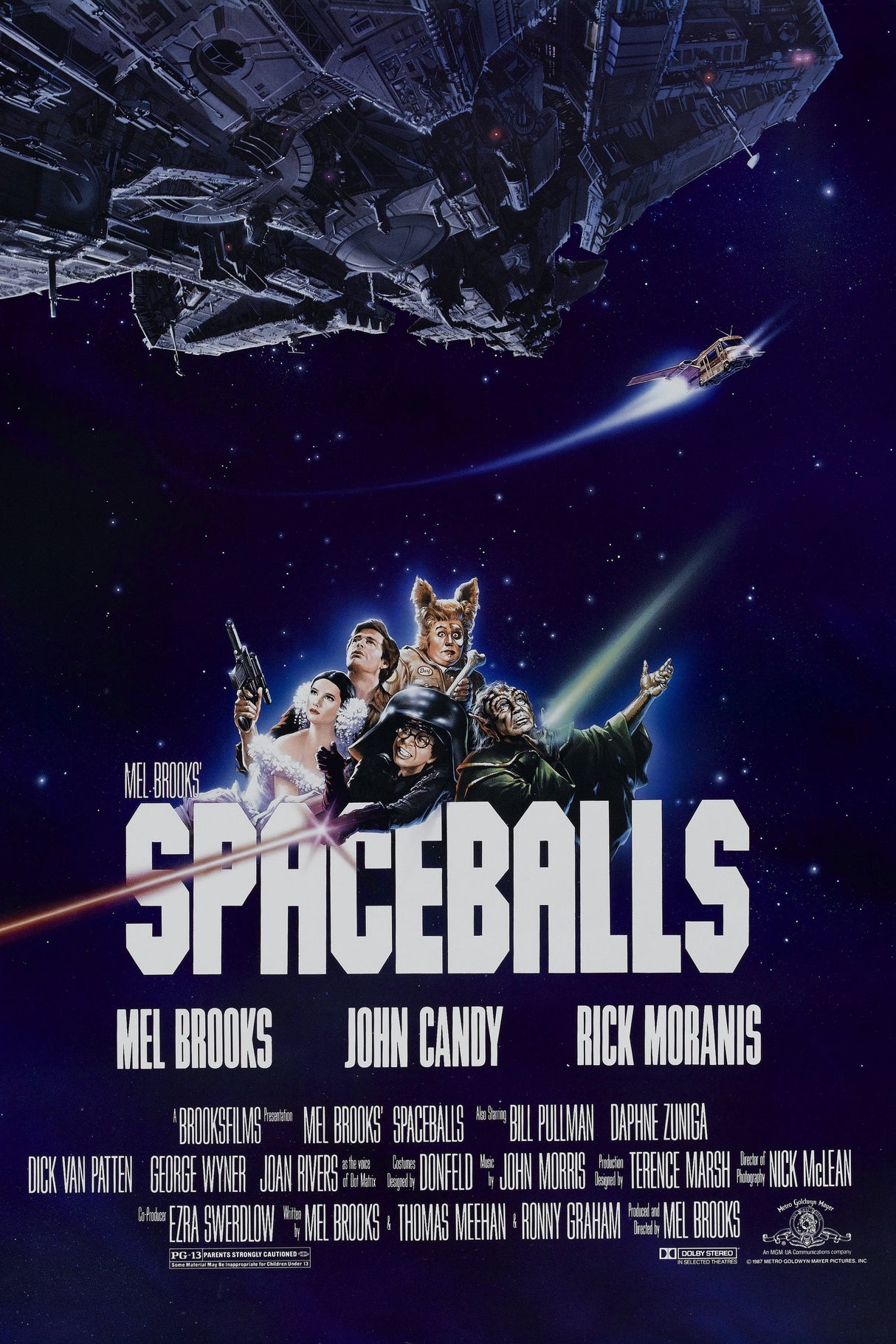 Spaceballs A2 Size Movie Poster-Pixel Demon