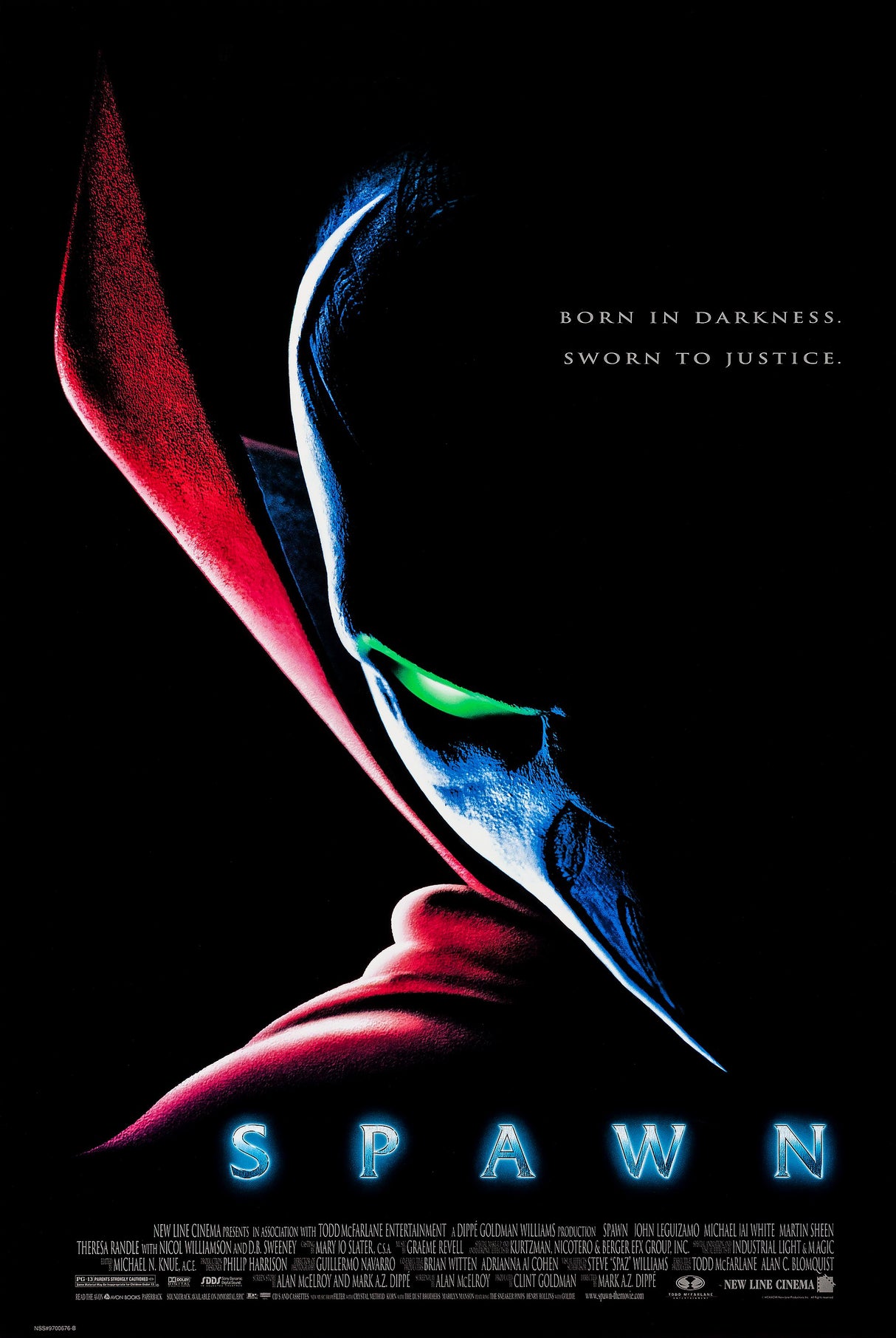 Spawn A2 Size Movie Poster-Pixel Demon