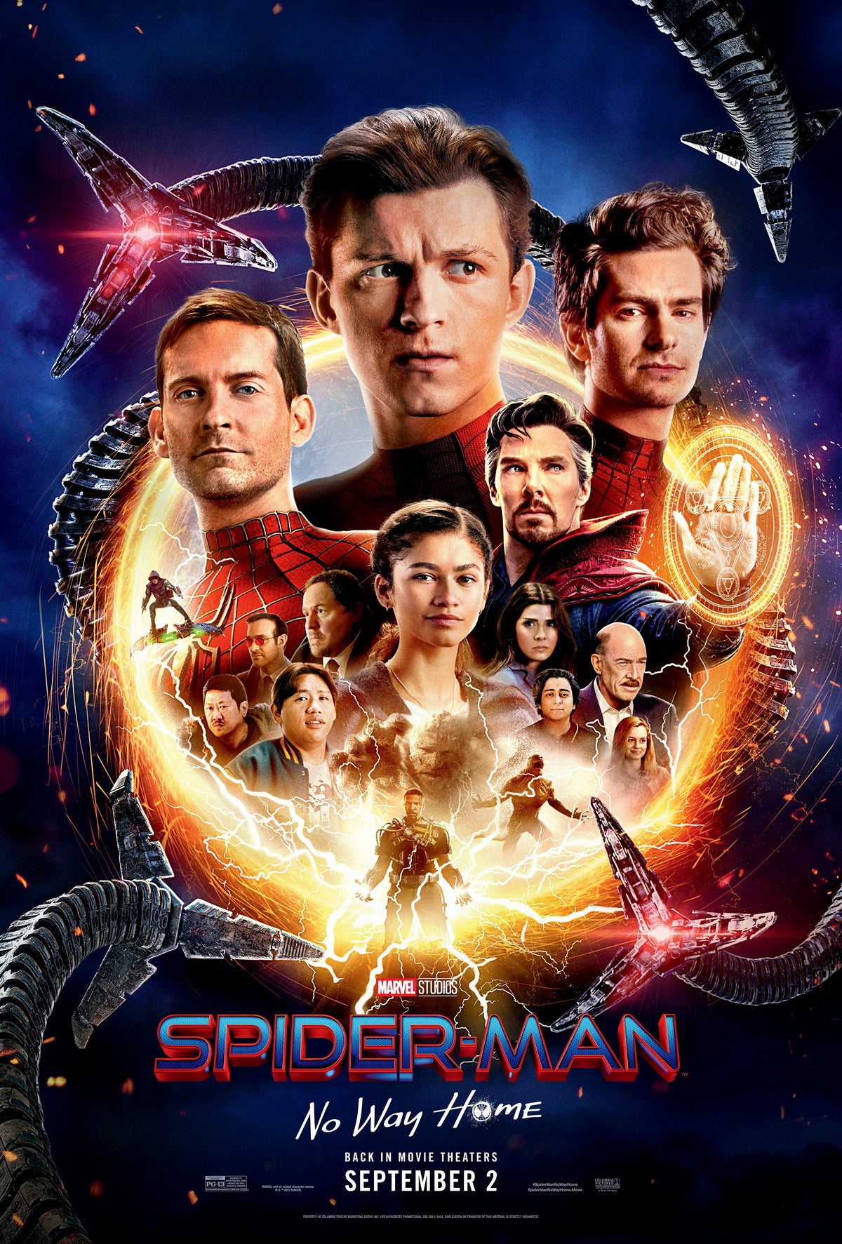 Spider-man: No Way Home A2 Size Movie Poster-Pixel Demon