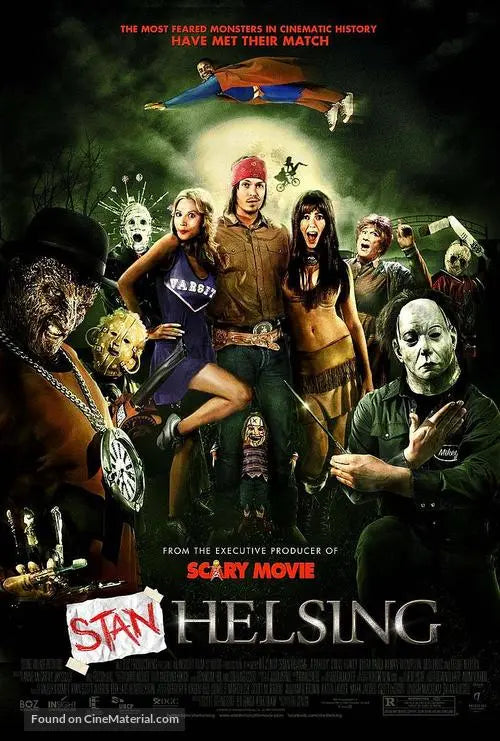 Pixel Demon Stan Helsing Movie Poster A2 Size