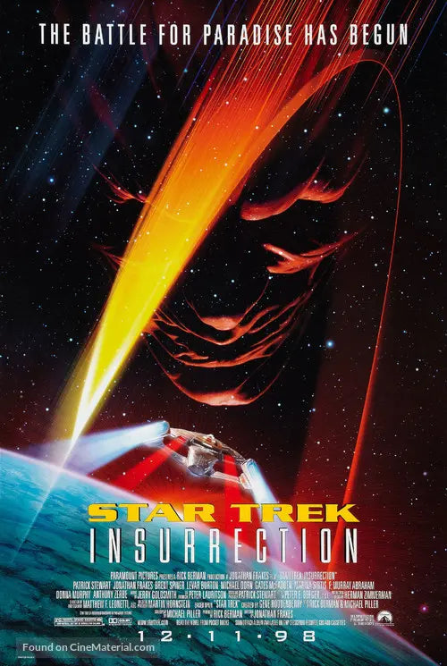 Star Trek: Insurrection Cinema Movie Poster A2 Size