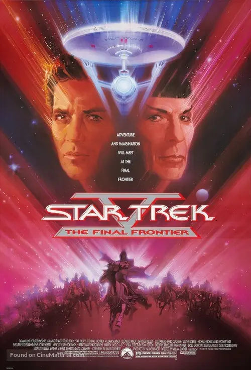 Star Trek V: The Final Frontier Cinema Movie Poster A2 Size