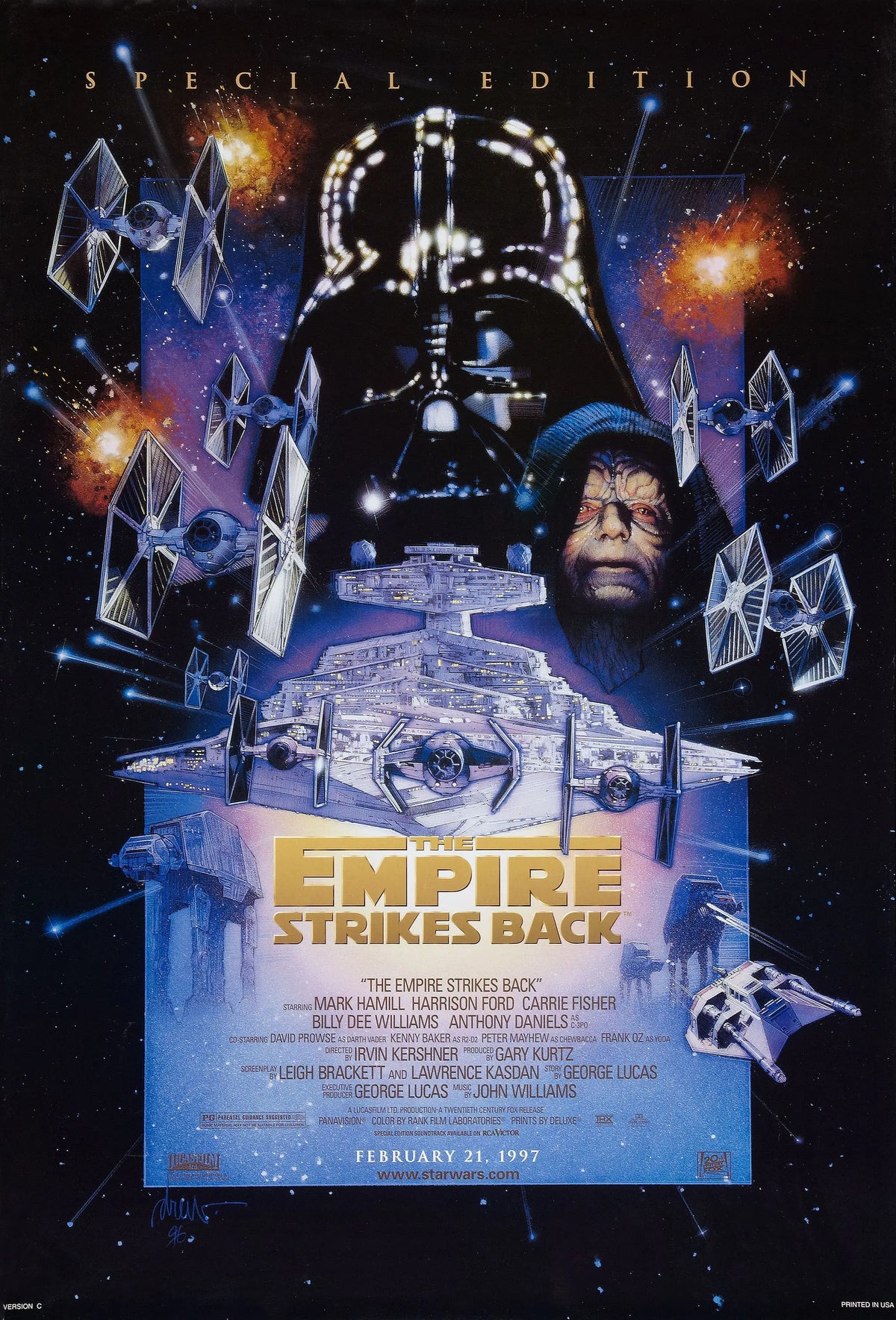 The Empire Strikes Back A2 Size Movie Poster-Pixel Demon