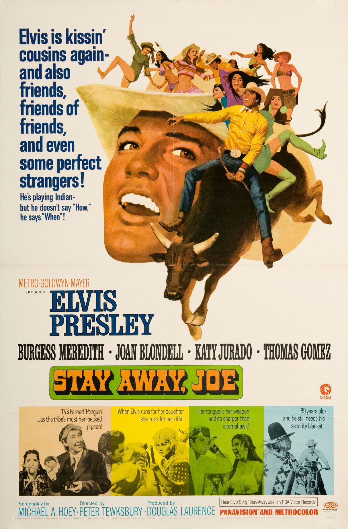 Elvis Presley Stay Away Joe A2 Size Movie Poster-Pixel Demon