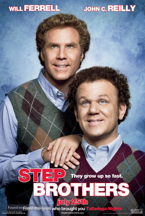 Step Brothers Cinema Movie Poster A2 Size