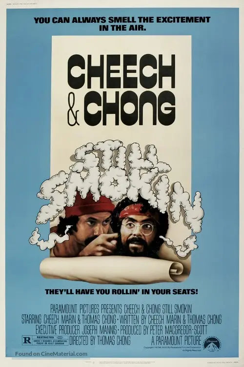 Pixel Demon Cheech & Chong Still Smokin Movie Poster A2 Size