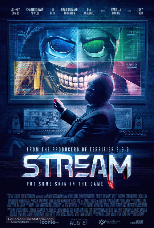 Stream Cinema Movie Poster A2 Size Version 1