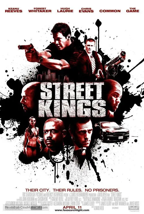 Street Kings Cinema Movie Poster A2 Size