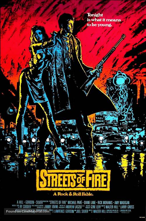 Pixel Demon Streets of Fire Movie Poster A2 Size