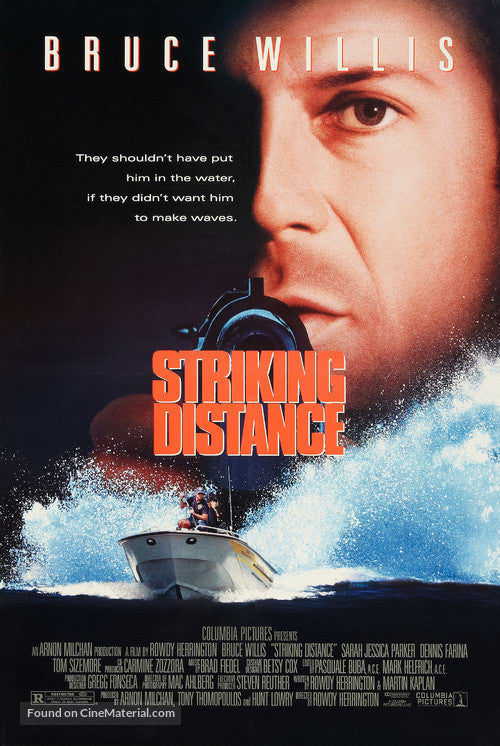 Pixel Demon Striking Distance Movie Poster A2 Size