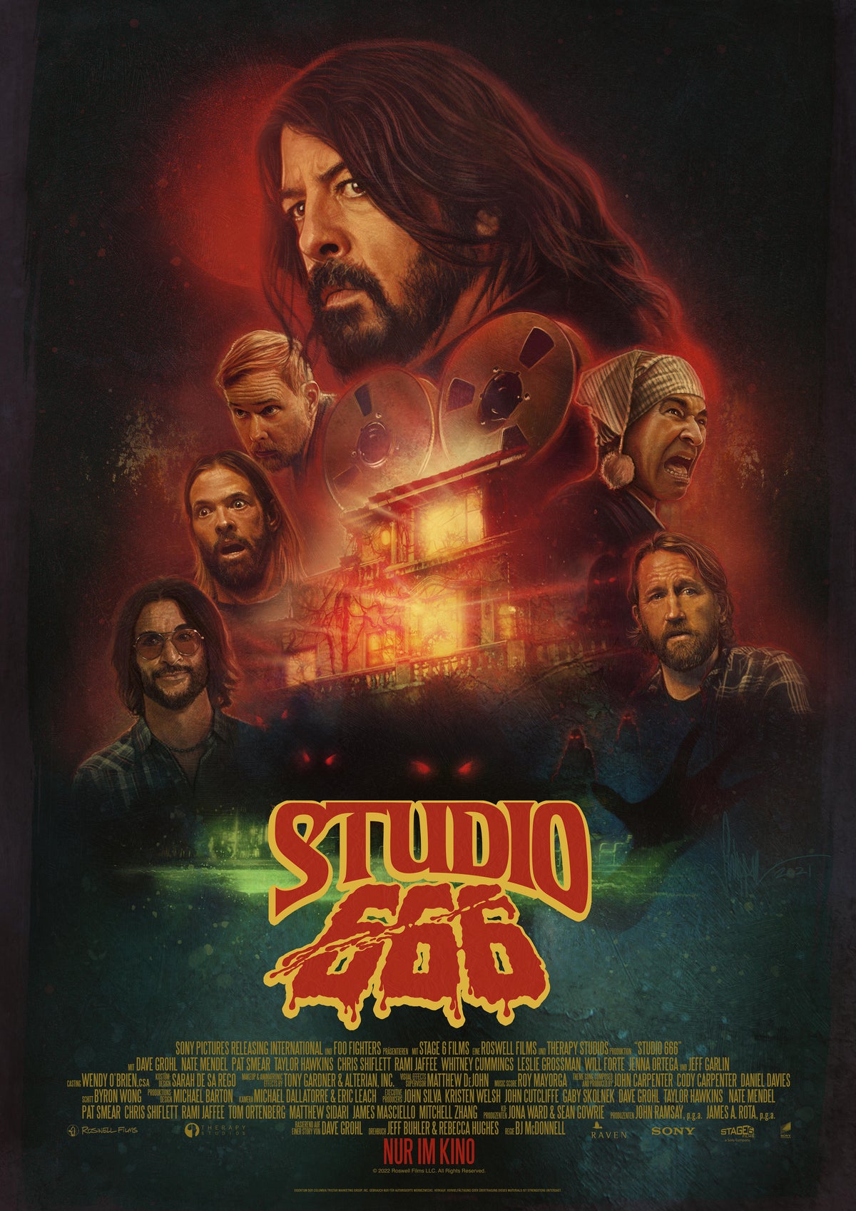 Studio 666 A2 Size Movie Poster-Pixel Demon