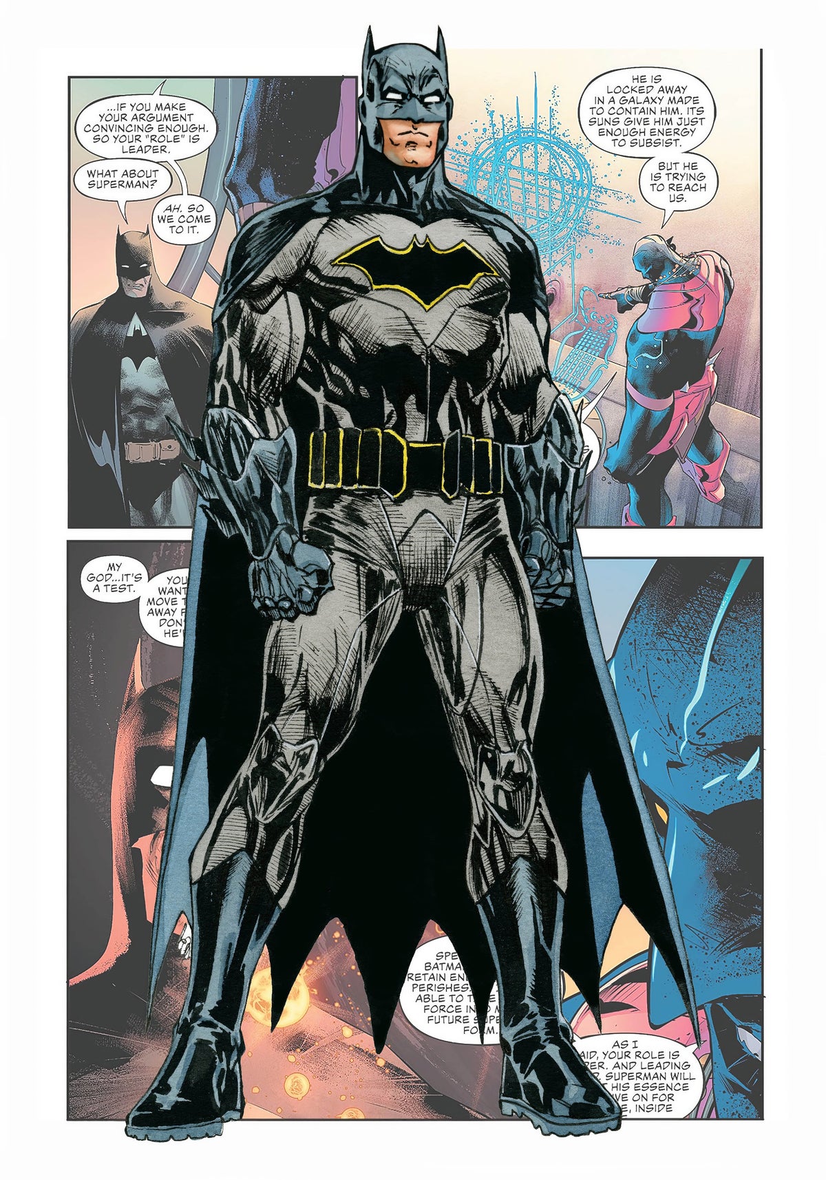 Superhero Comic Style Batman A2 Size Posters-Pixel Demon