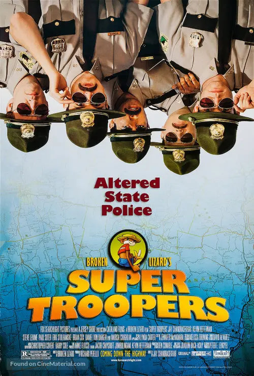 Pixel Demon Super Troopers Movie Poster A2 Size
