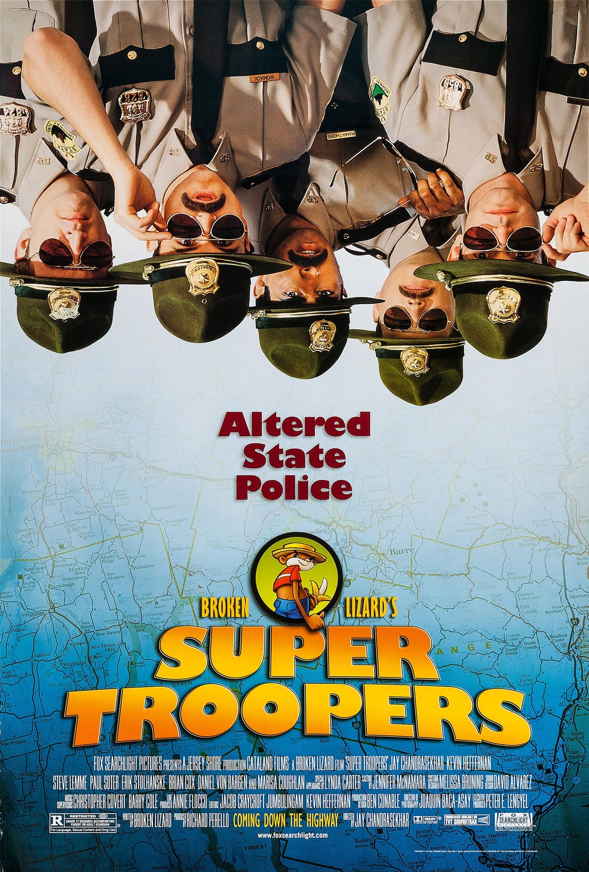 Super Troopers A2 Size Movie Poster-Pixel Demon