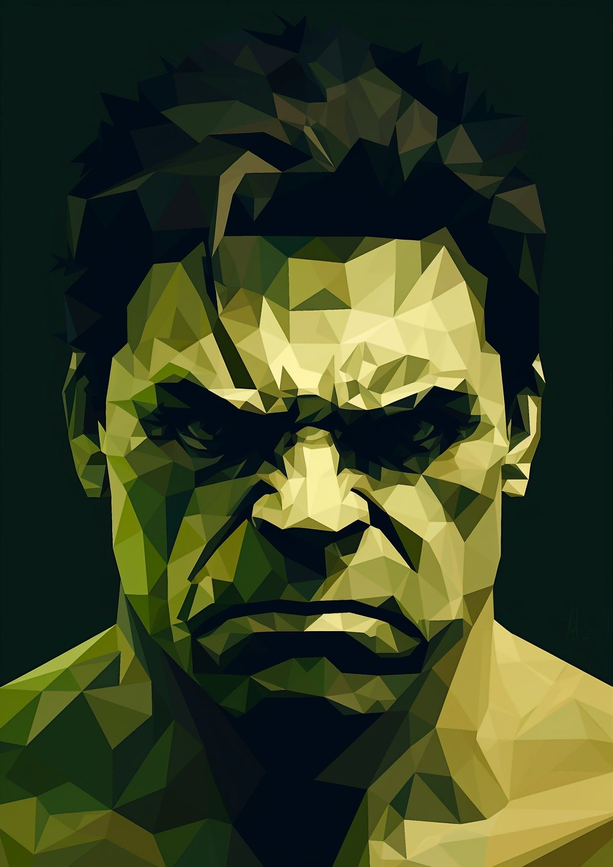 Superhero Comic Style Design 5 A2 Size Posters-Pixel Demon