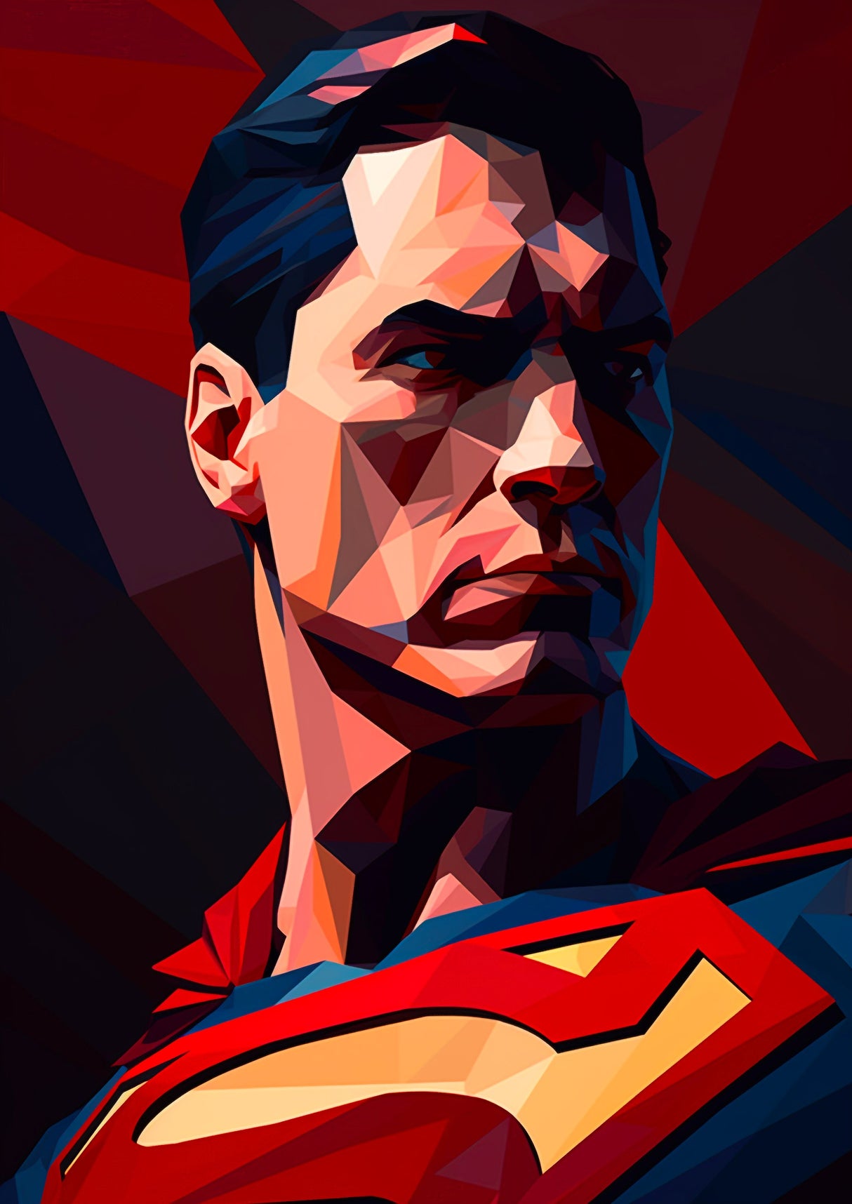 Superhero Comic Style Design 8 A2 Size Posters-Pixel Demon