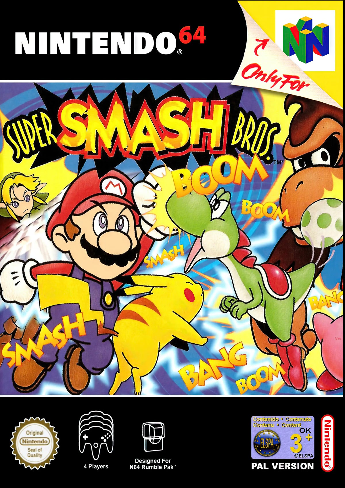 90s Super Smash Bros A2 Size Posters-Pixel Demon