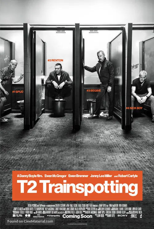 T2 Trainspotting Cinema Movie Poster A2 Size