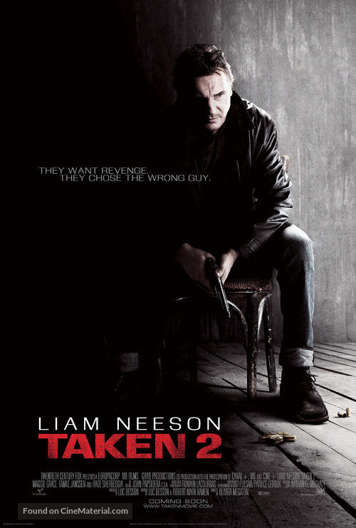 Taken 2 A2 Movie Poster-Pixel Demon