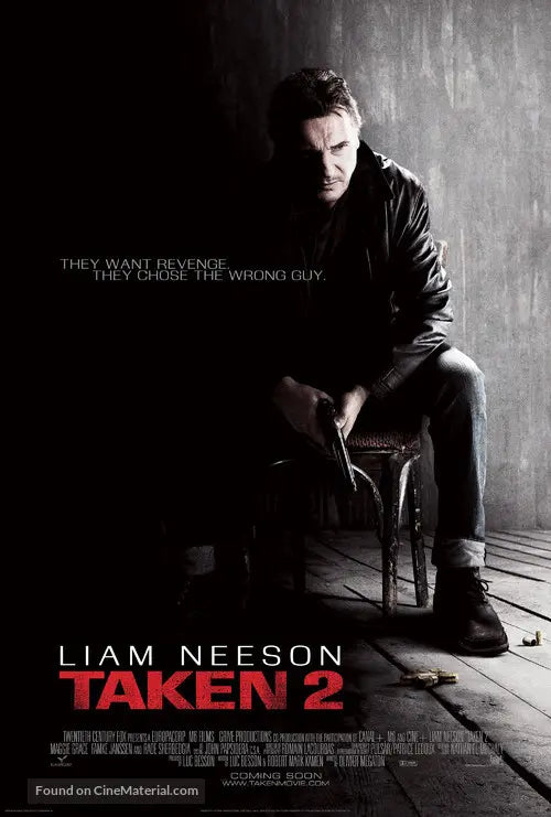 Taken 2 A2 Movie Poster-Pixel Demon