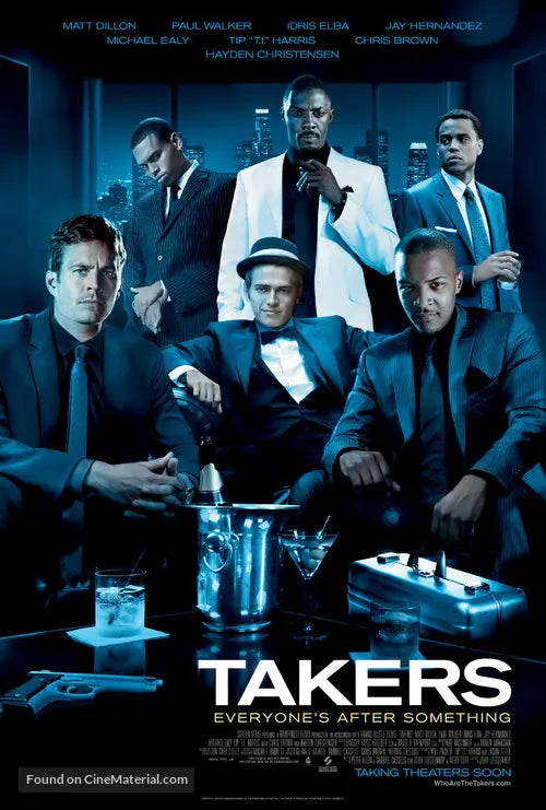 Takers Cinema Movie Poster A2 Size