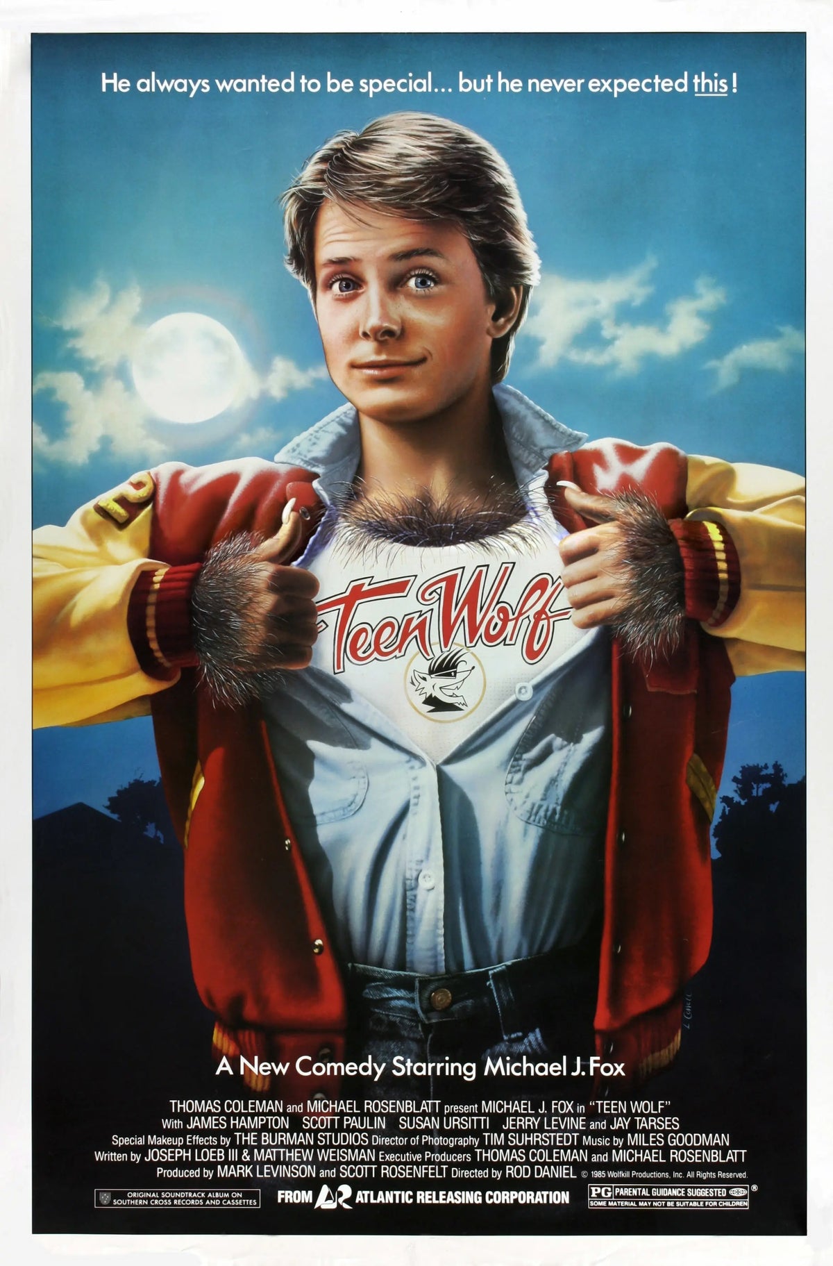Teen Wolf A2 Size Movie Poster-Pixel Demon