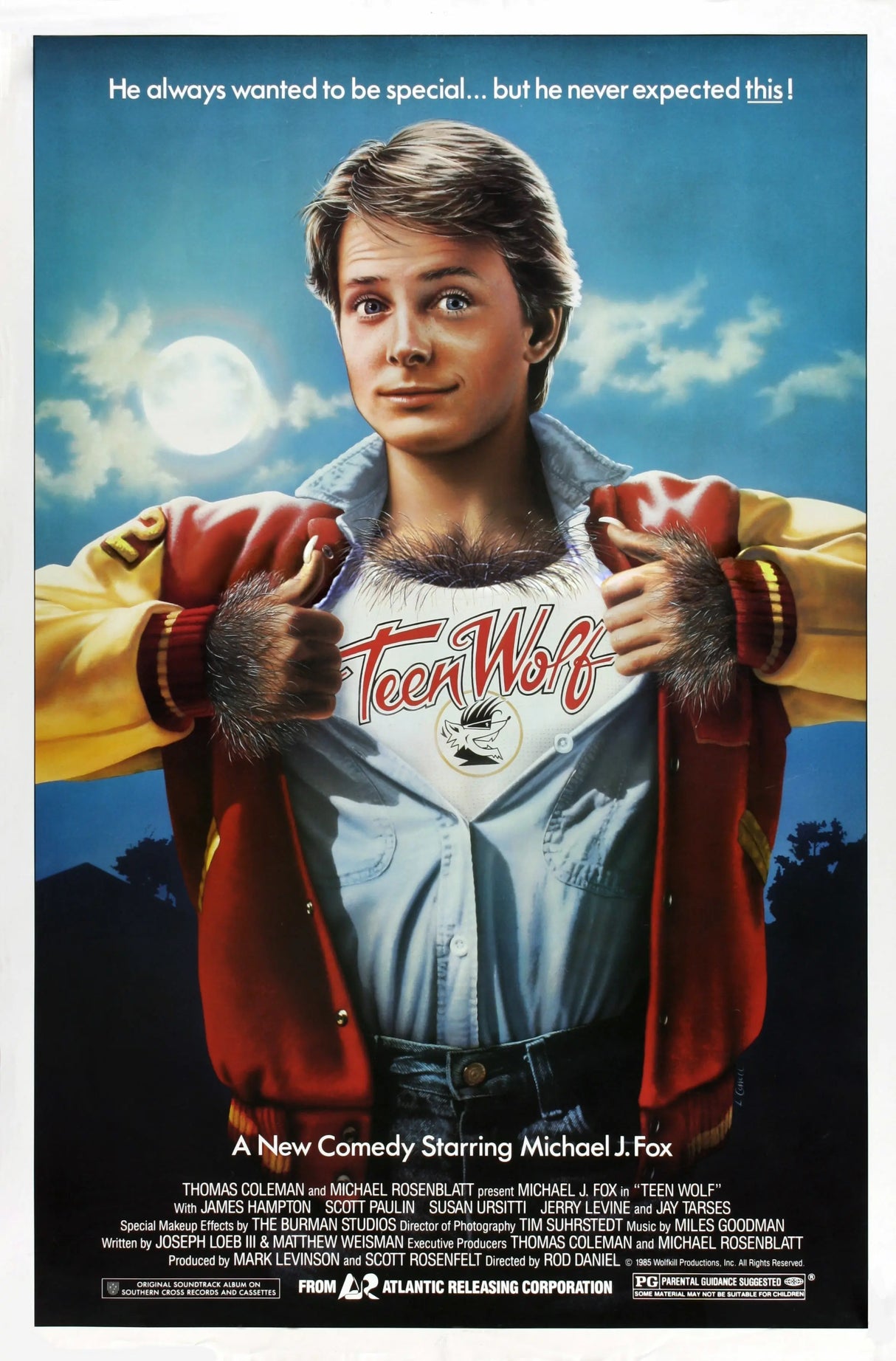 Teen Wolf A2 Size Movie Poster-Pixel Demon