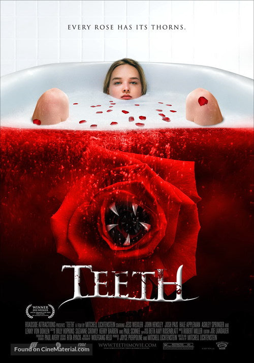 Pixel Demon Teeth Movie Poster A2 Size