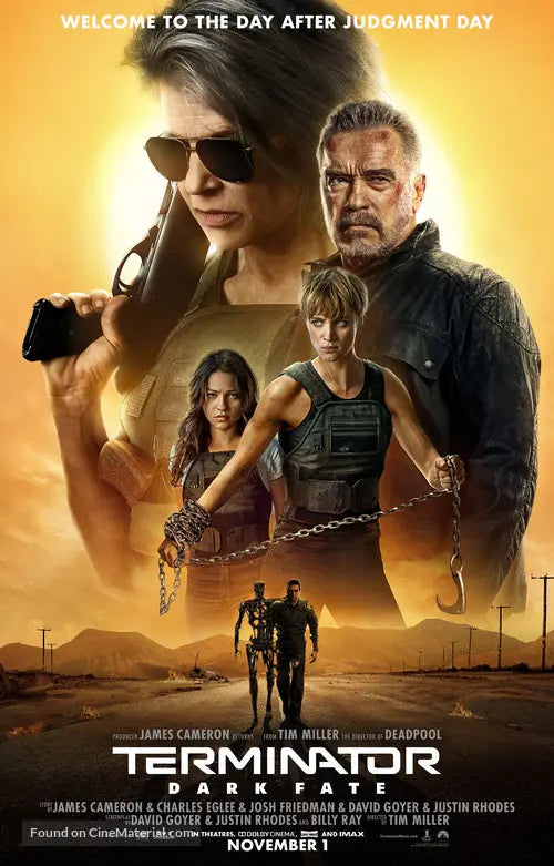 Terminator: Dark Fate A2 Movie Poster-Pixel Demon