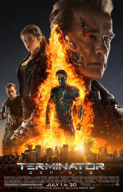 Terminator Genisys A2 Movie Poster-Pixel Demon