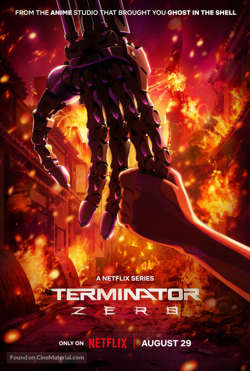 Terminator Zero TV Series Poster A2 Size Version 2