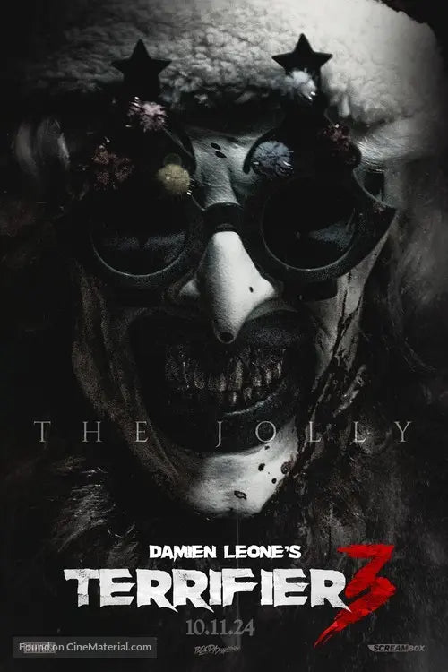 Terrifier 3 Movie Poster A2 Size Version 7