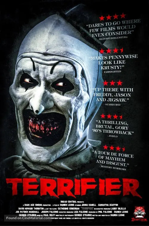 Pixel Demon Terrifier Movie Poster A2 Size
