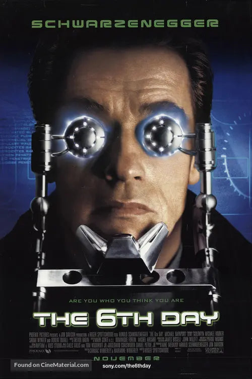 The 6th Day Cinema Movie Poster A2 Size
