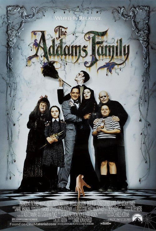 The Addams Family A2 Movie Poster-Pixel Demon
