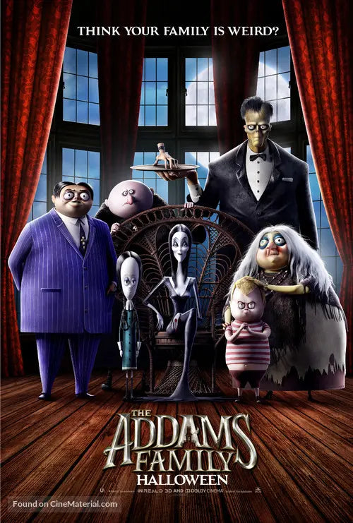 The Addams Family A2 Movie Poster-Pixel Demon