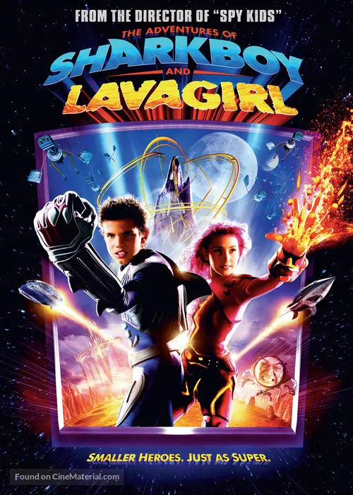 The Adventures of Sharkboy and Lavagirl A2 Movie Poster-Pixel Demon