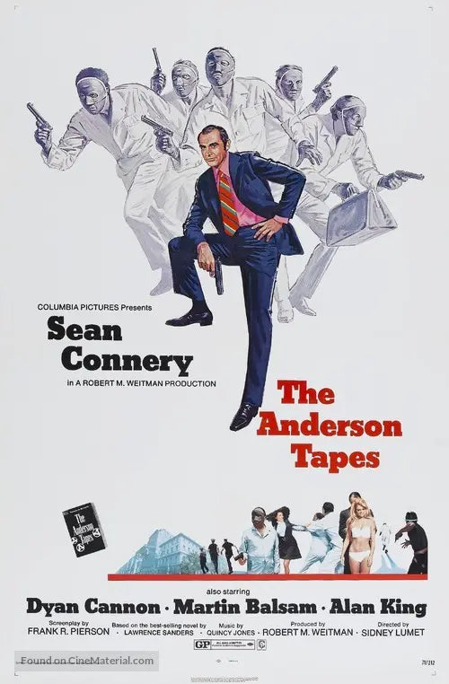 Pixel Demon The Anderson Tapes Movie Poster A2 Size