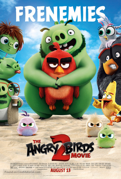The Angry Birds Movie 2 A2 Movie Poster-Pixel Demon