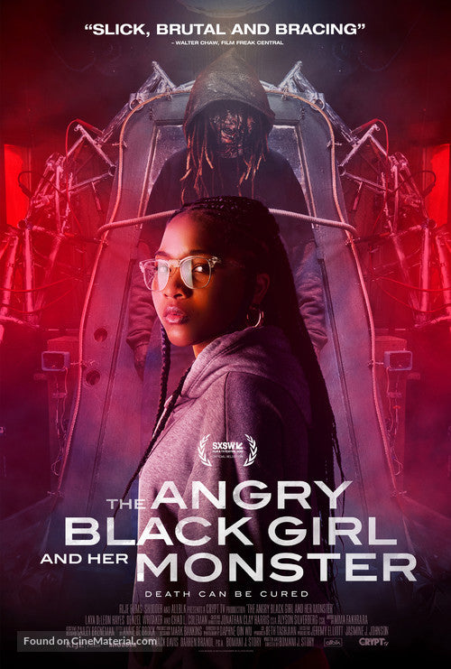 The Angry Black Girl and Her Monster A2 Movie Poster-Pixel Demon