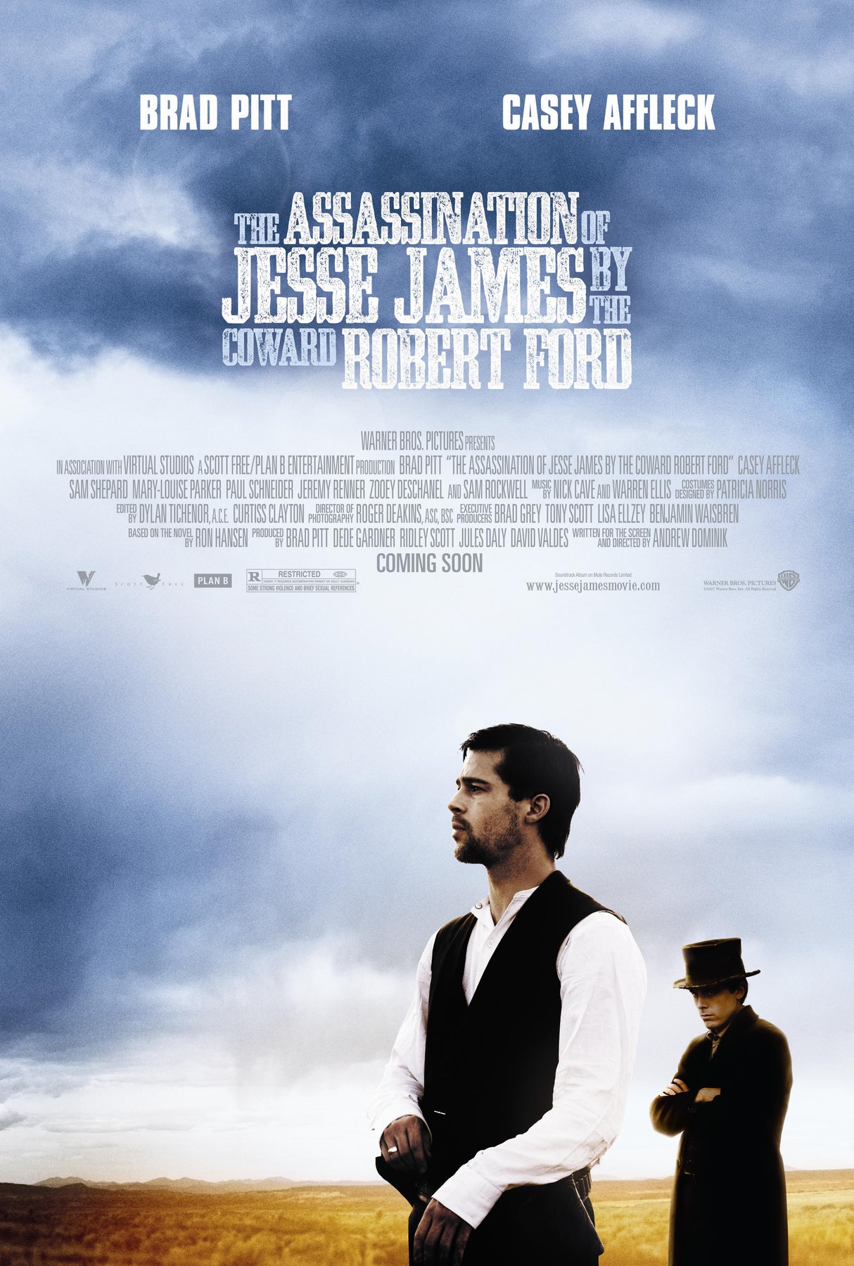 The Assassination of Jesse James by the Coward Robert Ford A2 Size Movie Poster-Pixel Demon
