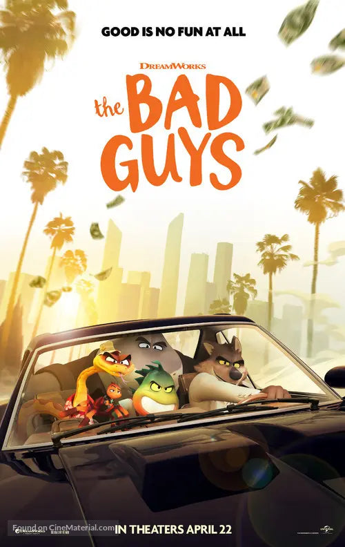 The Bad Guys A2 Movie Poster-Pixel Demon